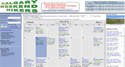 Desktop Screenshot of calgaryweekendhikers.com